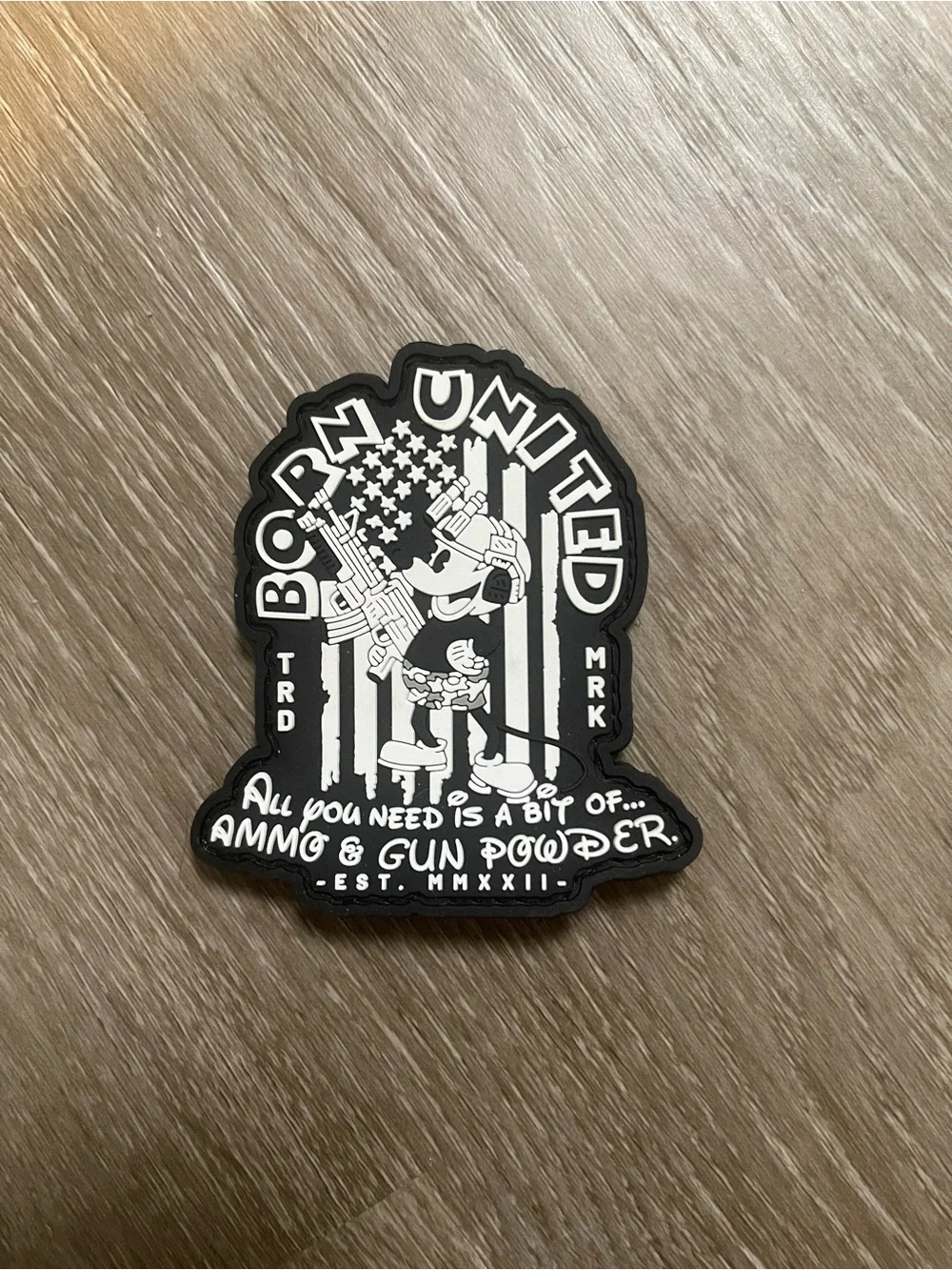 Mickey Mouse Tactical PVC Patch